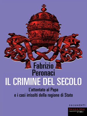 cover image of Il crimine del secolo